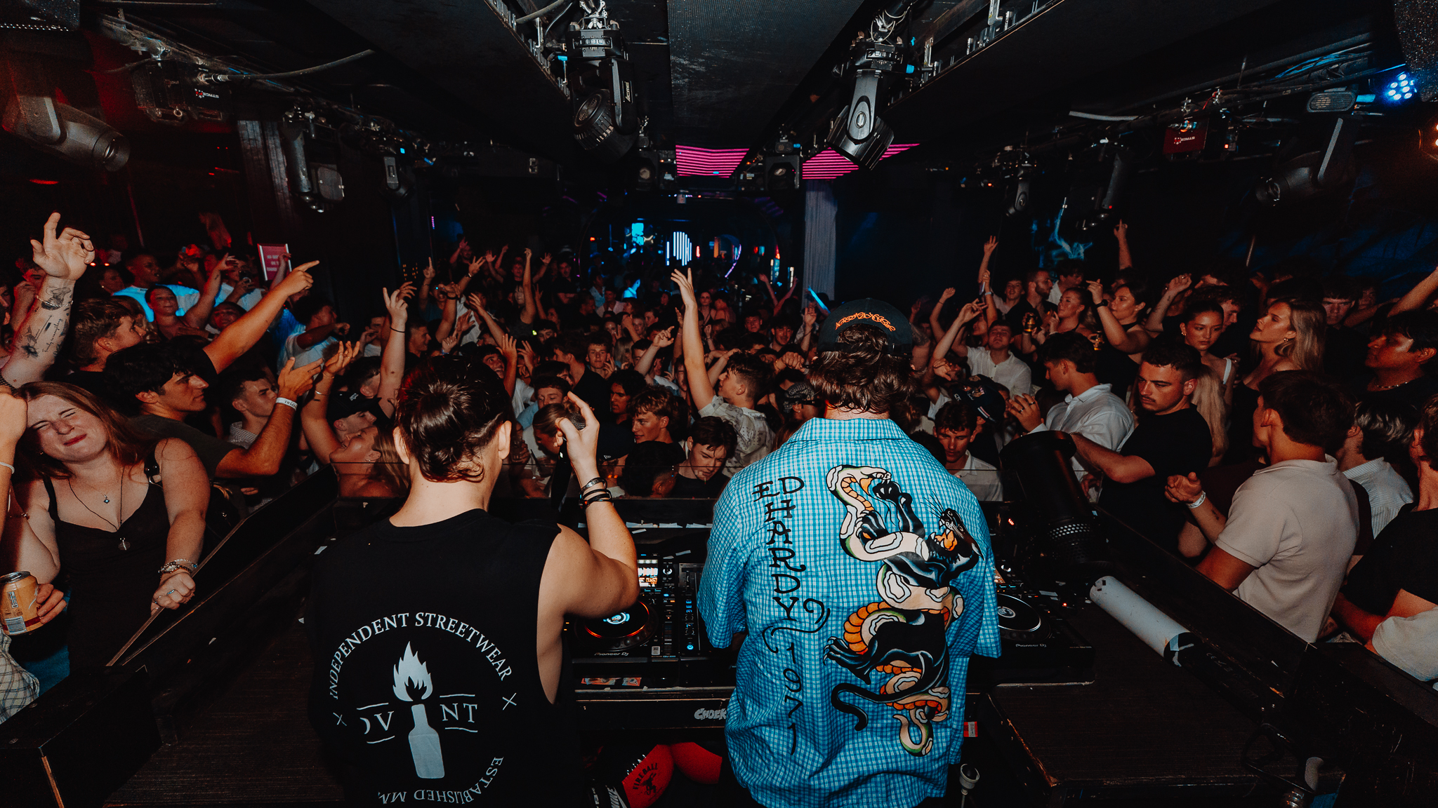 Live DJ set at venue event, Gold Coast