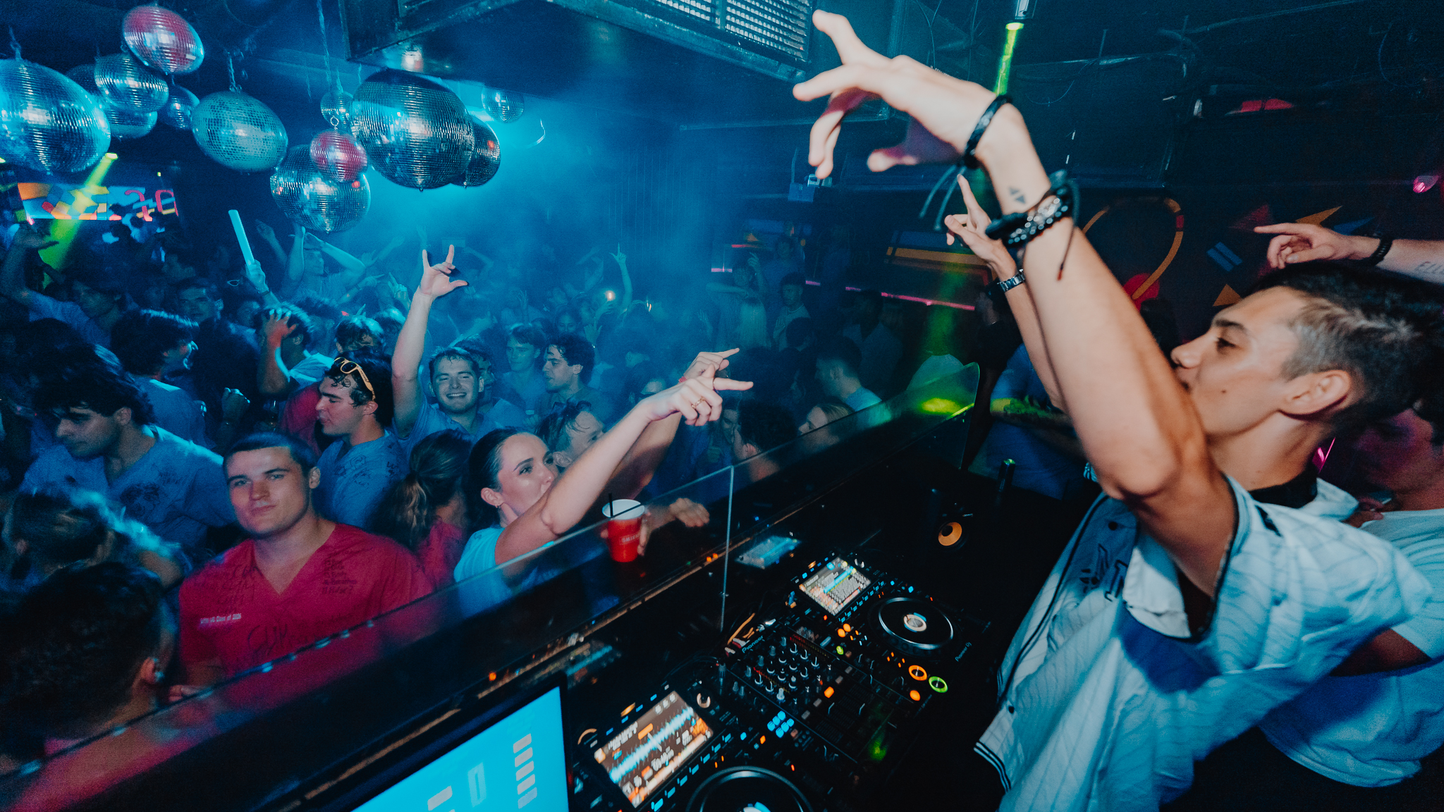 DJ at nightclub event, Gold Coast