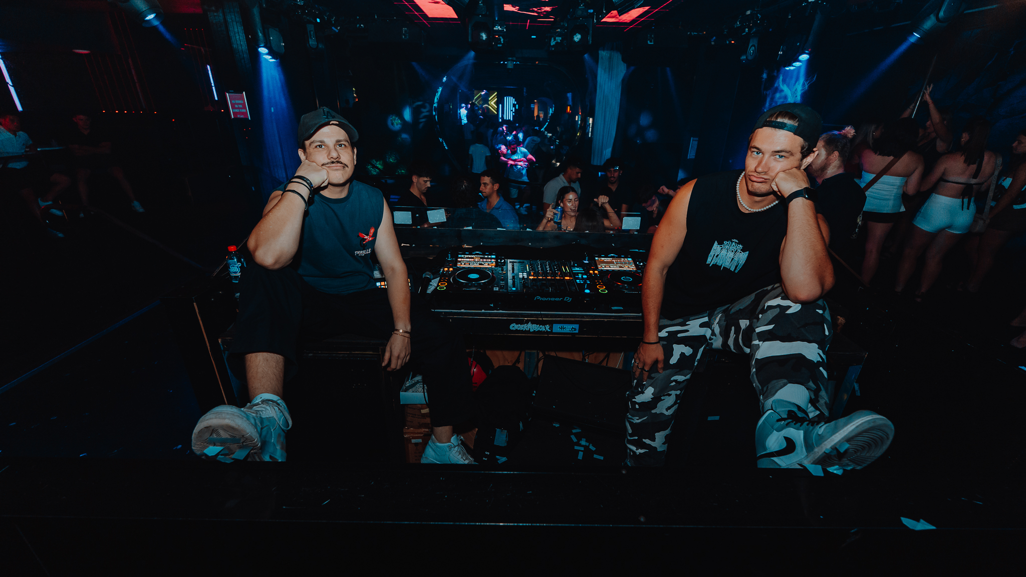 DJ performing at Gold Coast club night