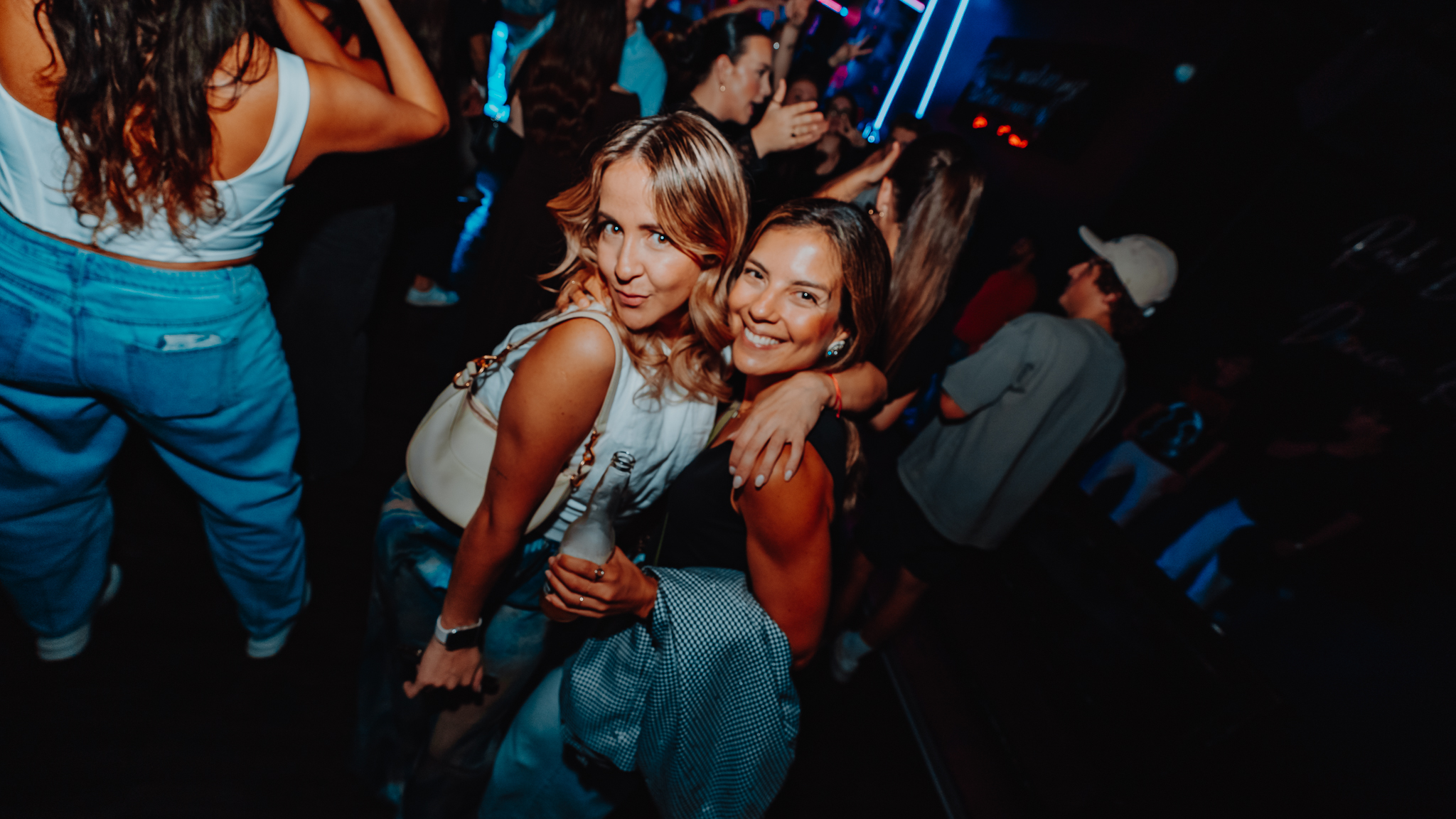 Crowd on dancefloor at Gold Coast club night