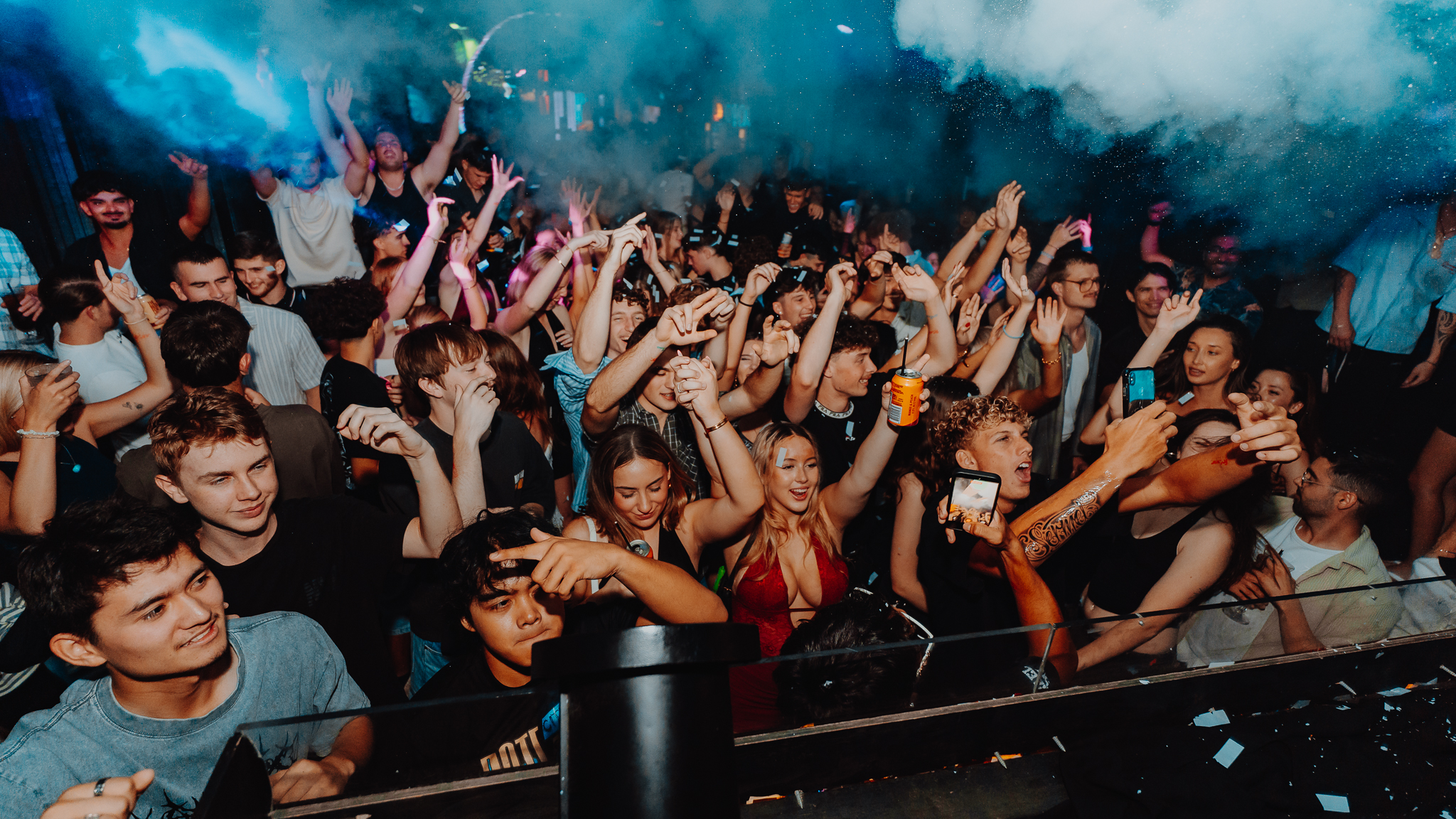 Big crowd at Gold Coast nightclub event