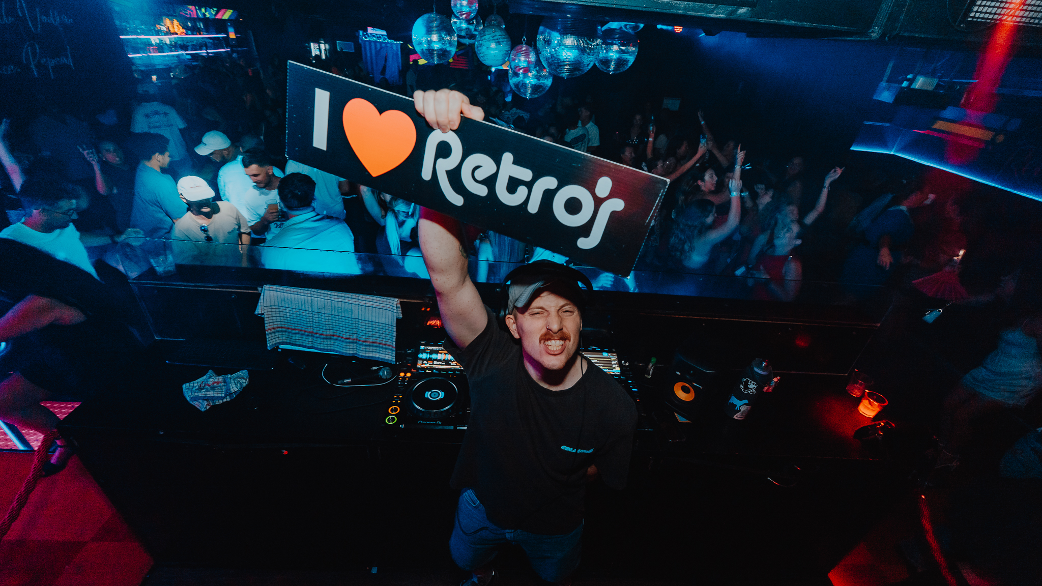 Professional DJ press photography, Gold Coast